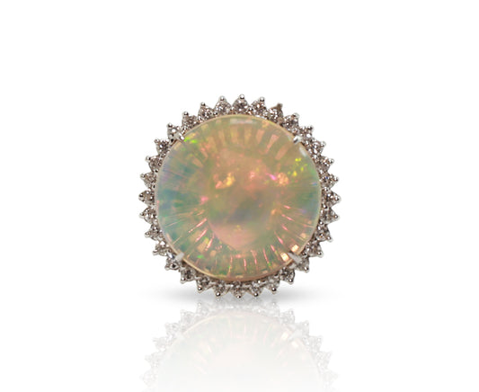 14K Ethiopian Opal Ring